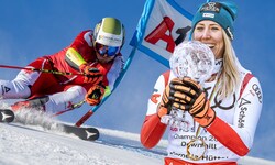 Manuel Feller (li.) und Conny Hütter sind auch im Weltcup-Winter 2024/25 große Hoffnungen in ...