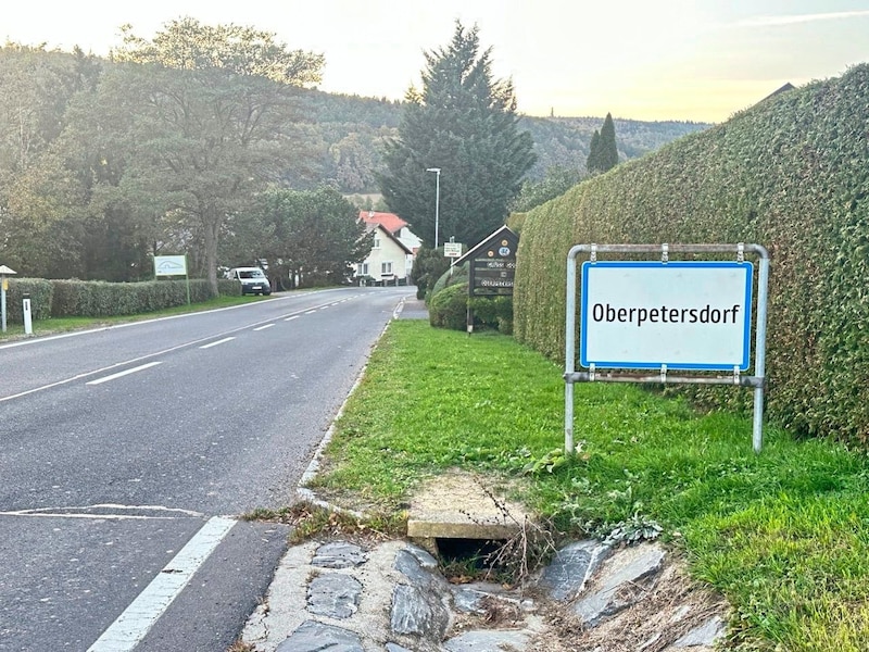 The macabre mix-up took place in tranquil Oberpetersdorf. (Bild: Christian Schulter)