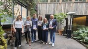 Christian Wörister (rechts) von KitzSki war bei dem Treffen zum IKON Pass in London dabei.