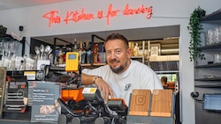 Christopher Conradi führt mit einem Kompagnon seit 2019 das Fit Smartfood in der Maxglaner ...