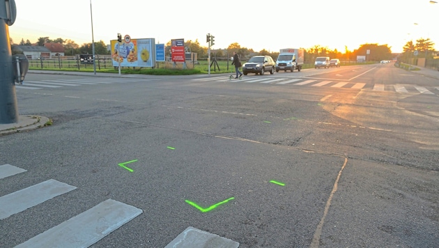 An dieser Stelle ist es zum Unfall gekommen. (Bild: Bartel Gerhard/Gerhard Bartel)