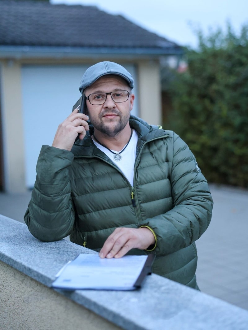 Markus Köchl has been looking for a care place for his wife's aunt for weeks. (Bild: Scharinger Daniel/Pressefoto Scharinger © Daniel Scharinger)