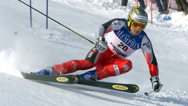 Rainer Salzgeber raste 1993 und im Jahr 2000 auf dem Rettenbachferner jeweils auf Rang neun. (Bild: Christof Birbaumer/Kronenzeitung)