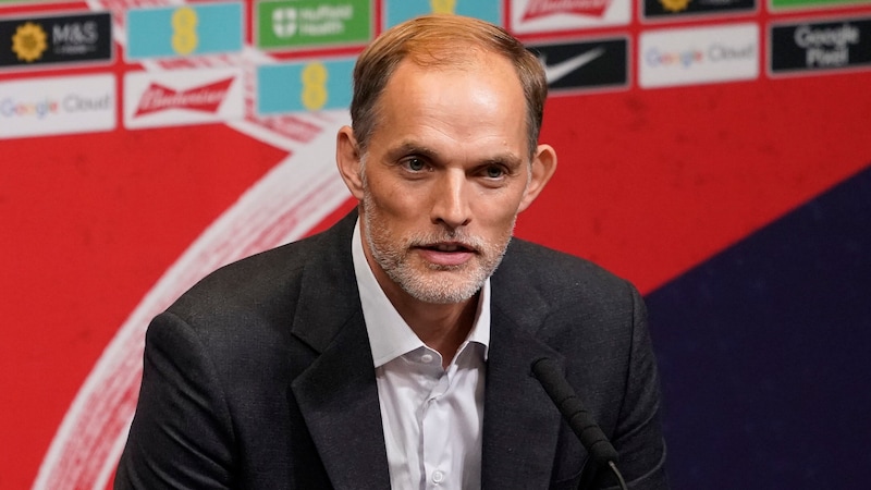 Ab Jänner wird Tuchel die englische Fußball-Nationalmannschaft coachen. (Bild: AP ( via APA) Austria Presse Agentur/ASSOCIATED PRESS)