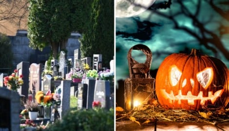 Am 31. Oktober wird oftmals ausgiebig gefeiert, am 1. November kehrt dann nach all dem Gruseln ...
