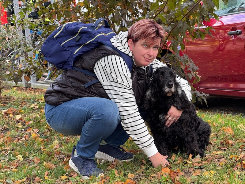 Eine Nachbarin kümmerte sich um den Hund der beiden Bewohner.  (Bild: Markus Tschepp)