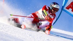 Patrick Feurstein fühlt sich nach seiner Rückkehr zu Rossignol wieder pudelwohl – das zeigte er auch beim Training am Rennhang in Sölden. (Bild: GEPA pictures)