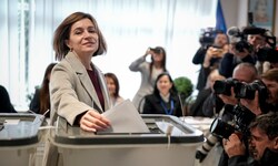 Moldaus Präsidentin Maia Sandu