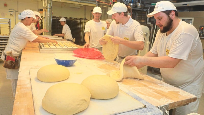 Die Bäckerei Wienerroither braucht jährlich 600 Tonnen Mehl. (Bild: Rojsek-Wiedergut Uta/Rojsek-Wiedergut)