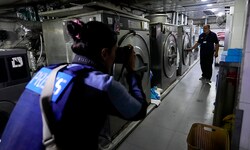 Die Journalisten durften in der Al-Sahel-Klinik alles filmen und fotografieren.