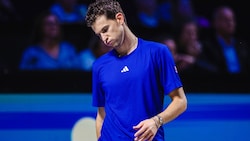 Dominic Thiem verlor sein Erstrundenmatch bei den Erste Bank Open in Wien gegen den Italiener Luciano Darderi nach 1:32 Stunden mit 6:7(6), 2:6. (Bild: Urbantschitsch Mario/Mario Urbantschitsch)