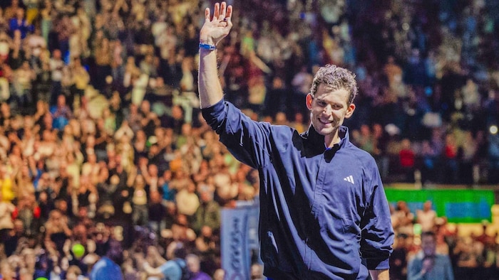 Dominic Thiem nimmt Abschied.