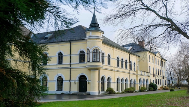 Bergheim Castle is currently still a school site. If Mayor David Allerstorfer has his way, it will remain so in the future. (Bild: Einöder Horst/Horst Einöder/Flashpictures)