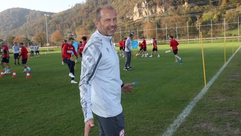 Rene Poms ist der neue Mann an der Seitenlinie beim GAK. (Bild: Radspieler Jürgen/Juergen Radspieler)