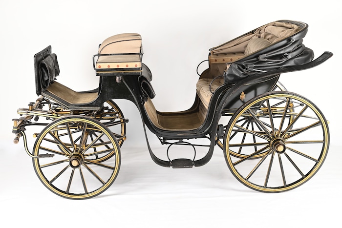 Sommerwagen von Kaiser Franz Joseph, sogenannte Leib-Victoria Nr. 10, Gebrüder Kölber ...