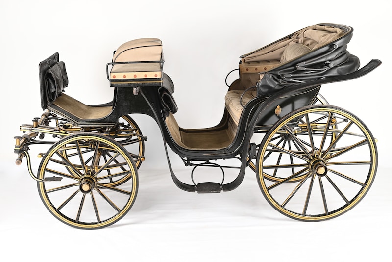 Emperor Franz Joseph's summer carriage, so-called Leib-Victoria No. 10, Gebrüder Kölber (Budapest), 1896, condition after restoration (Bild: © KHM-Museumsverband)