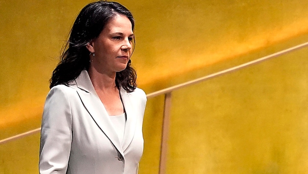 Deutschlands Außenministerin Annalena Baerbock (Bild: APA/AP)