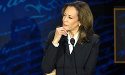 Laut Umfragen ist es ein Kopf-an-Kopf-Rennen um die US-Präsidentschaft – für Kamala Harris ...