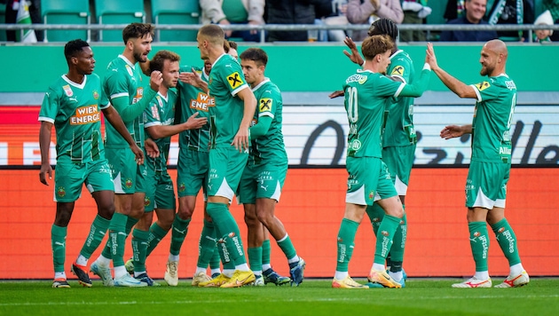 Kann Rapid heute wieder jubeln? (Bild: GEPA/GEPA pictures)