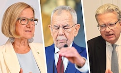 Johanna Mikl- Leitner springt ihrem steirischen Kollegen Christopher Drexler genauso zur Seite ...