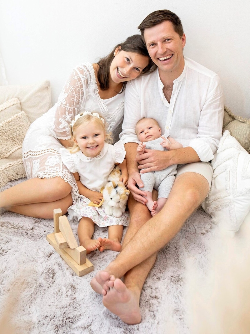 Familie Danklmaier-Fuchs aus Öblarn (Bild: Foto Siederei)