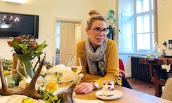 Ihr „SchlossStudio“ auf Schloss Ebenthal ist der ideale Platz, an dem die Kochkünstlerin ihre ...