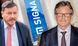 René Benko und der ehemalige Signa-Handelschef Dieter Berninghaus