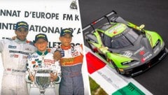 1999 siegte Reinhard Kofler vor Hamilton, nun triumphierte er mit dem KTM X-BOW GT2. (Bild: Krone KREATIV/Gruppe C zVg)