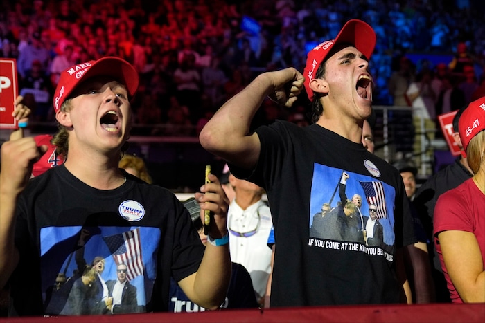 Trumps Erzählung verfängt besonders gut bei jungen Menschen, zeigen Umfragen.