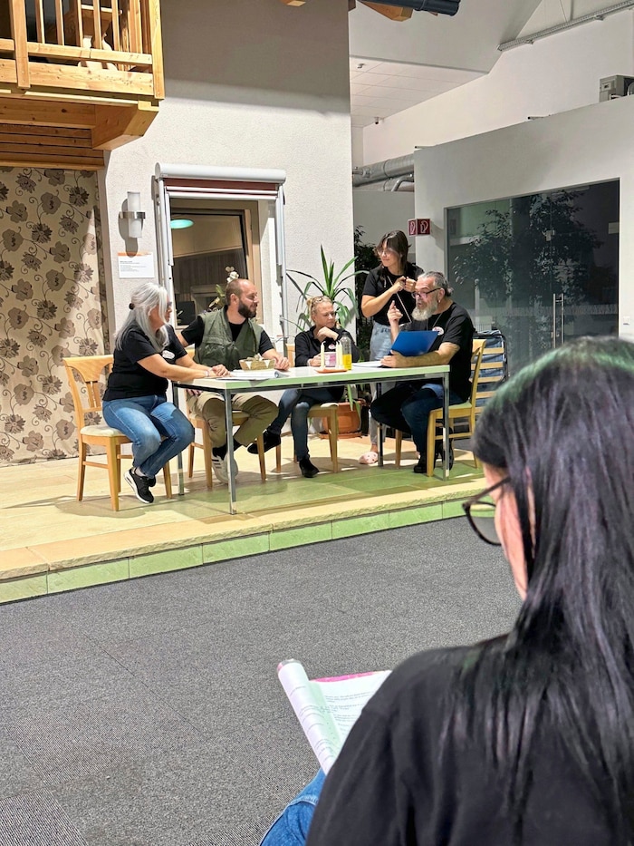 The "Krone" visited the theater group's rehearsals - and was able to see for itself how much ...