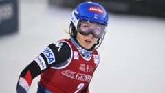 US-Star Mikaela Shiffrin fehlt die seit Jahren stärkste Herausforderin in den technischen Disziplinen. (Bild: AFP/APA/Lehtikuva/Vesa Moilanen)