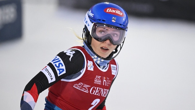 US-Star Mikaela Shiffrin fehlt die seit Jahren stärkste Herausforderin in den technischen Disziplinen. (Bild: AFP/APA/Lehtikuva/Vesa Moilanen)