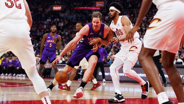 The Toronto Raptors started the new season with a clear defeat. (Bild: AFP/GETTY IMAGES/Cole Burston)