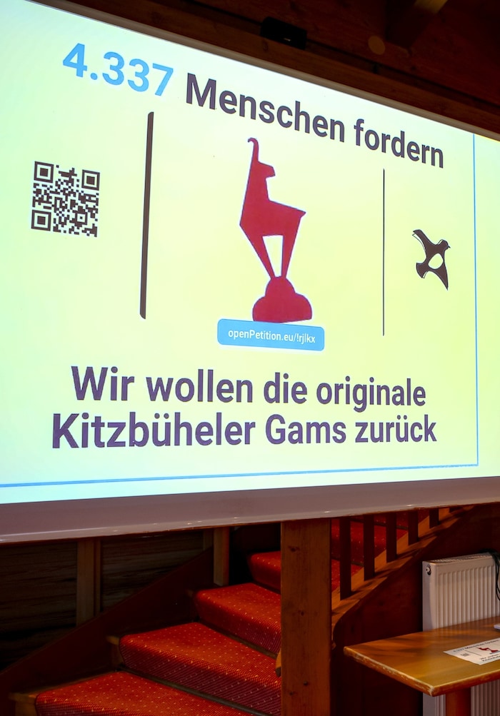 Das alte Kitzbühel-Logo. Über 4000 Menschen wollen es zurück.