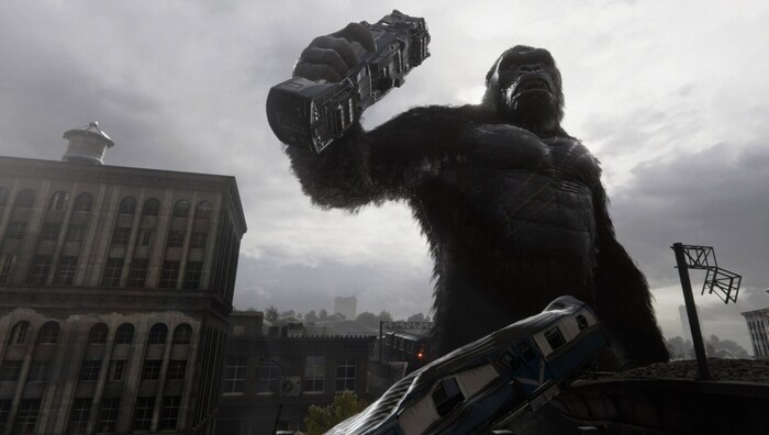 „Kong: Survivor Instinct“ erzählt die Geschichte eines Arbeiters, der es vor Kongs Angriff nicht ...