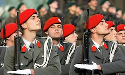 Gardesoldaten des Bundesheeres am Nationalfeiertag