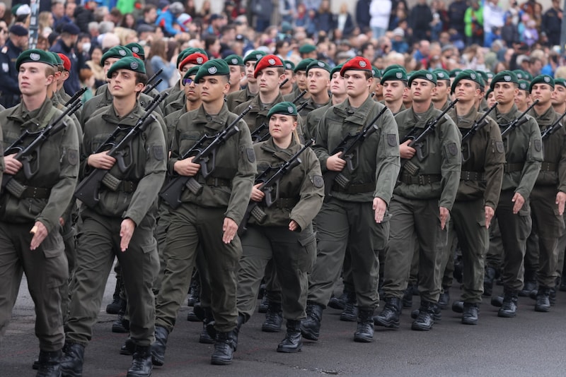 There was a long dispute over the army. (Bild: APA/FLORIAN WIESER)