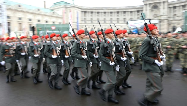 The Austrian Armed Forces once again invite you to an information and performance show in Vienna's city center. (Bild: APA/FLORIAN WIESER)