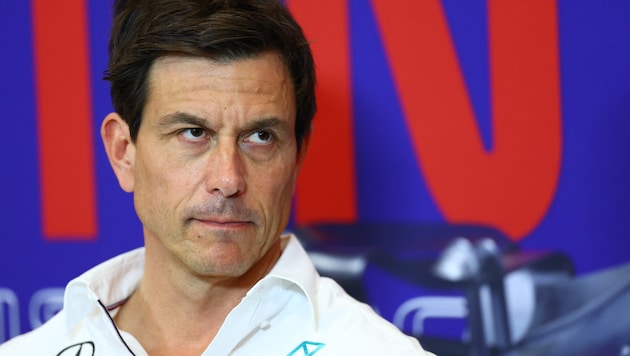 Toto Wolff hofft, dass sich die Bib-Affäre nicht einfach so in Luft auflöst. (Bild: AFP/GETTY IMAGES/Dan Istitene)