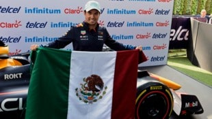 Sergio Perez will von einem Karriereende in der Formel 1 nichts wissen.  (Bild: AFP/APA/Alfredo ESTRELLA)