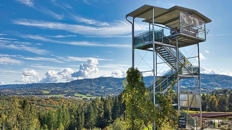 Am Garber Panoramatour lässt es sich herrlich „ins Land einischaun“. (Bild: Weges)