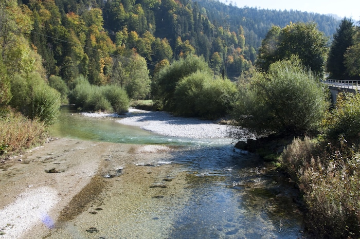 Momentan ist der idyllische Wanderweg nur vier Kilometer bis nach Kaiserbrunn möglich.