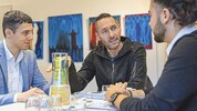 Arbeitssuchende können sich in ungezwungener Atmosphäre präsentieren.