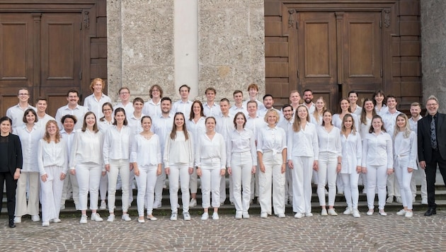 The Austrian Youth Choir and the youth choirs of all the federal states will be performing in five concerts this weekend. (Bild: Jugendchor Österreich)