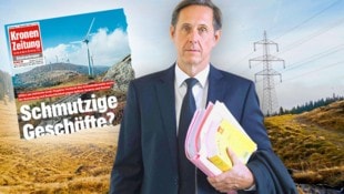 Die Staatsanwaltschaft Graz mit Sprecher Hansjörg Bacher hat nach drei Jahren die Ermittlungen eingestellt. (Bild: Krone KREATIV/Sepp Pail, Jürgen Radspieler)