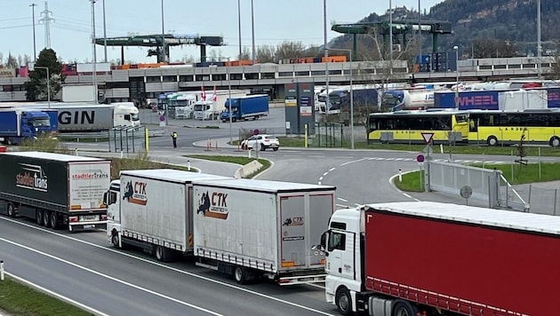 Der Güterbahnhof in Wolfurt wird erneut vergrößert. Für die exportorientierten Vorarlberger ...