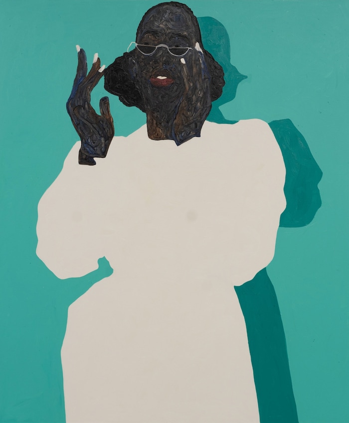 Amoako Boafo, White Nail Polish, 2021