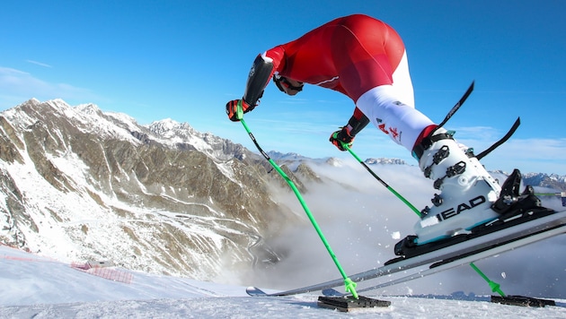 It's not the Carinthians who set the tone on the glacier in Sölden. . (Bild: GEPA pictures)