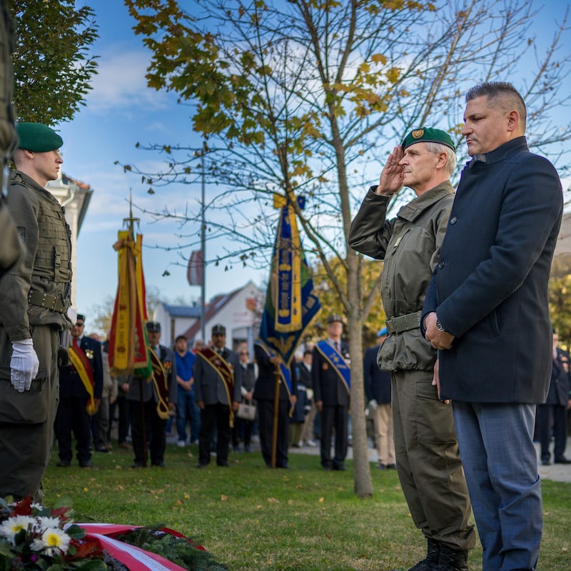 Für Bürgermeister Andreas Rotpuller war es eine Ehre, dass die Gemeinde Trausdorf Gastgeber dieses besonderen Ereignisses war. (Bild: Stefan Klikovich)