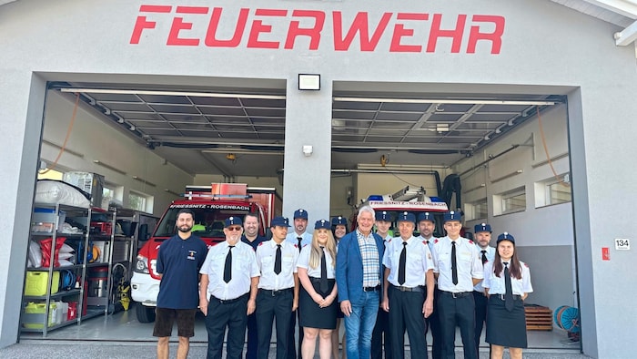 Etwa 60 Mitglieder zählt die FF Friessnitz-Rosenbach